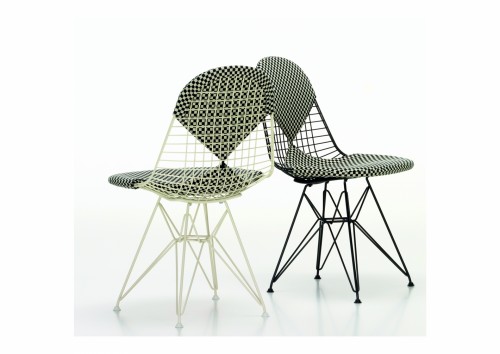 Dans la catégorie chaise & tabouret : Wire chair DKR par Vitra