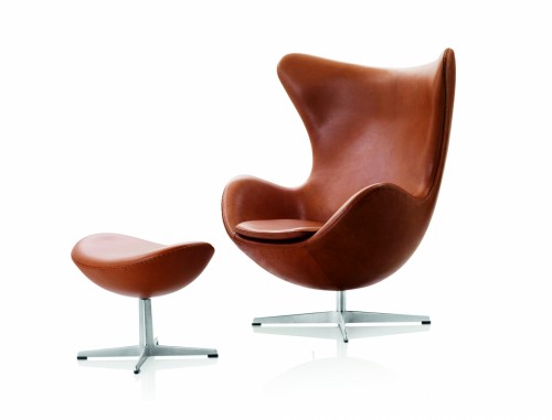Fauteuil Egg Lounge Chair par Fritz Hansen