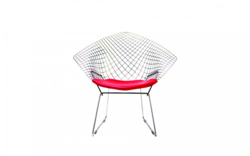 Furniture for Waiting Areas Bertoia Diamond Chair by Knoll