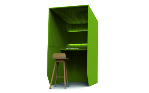 Mobilier acoustique Buzzibooth par Buzzispace