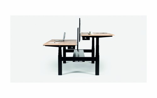 Workstation Level Lift Pure Twin by Bene