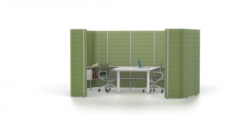 Espace collaboratif Workbays par Vitra