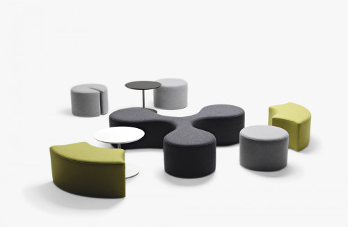 Mobilier pour les zones d'attente Molecule par Lacividina