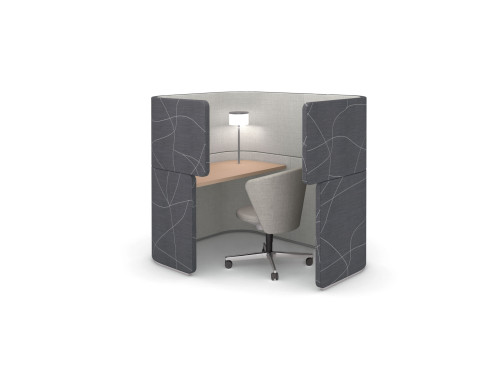 Mobilier acoustique Docklands Dock-In Bay par Bene