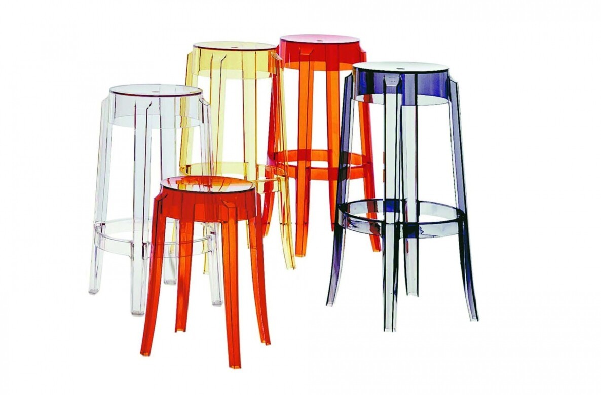 Dans la catégorie chaise & tabouret : Charles Ghost par Kartell