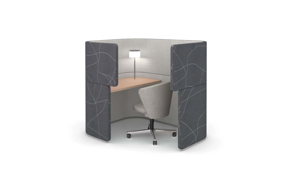 Mobilier acoustique Docklands Dock-In Bay par Bene