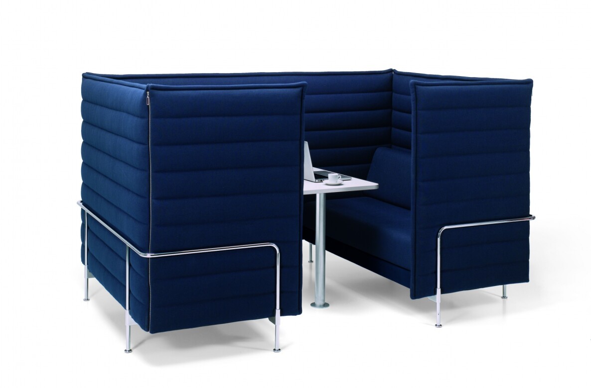 Espace collaboratif Alcove Cabine par Vitra