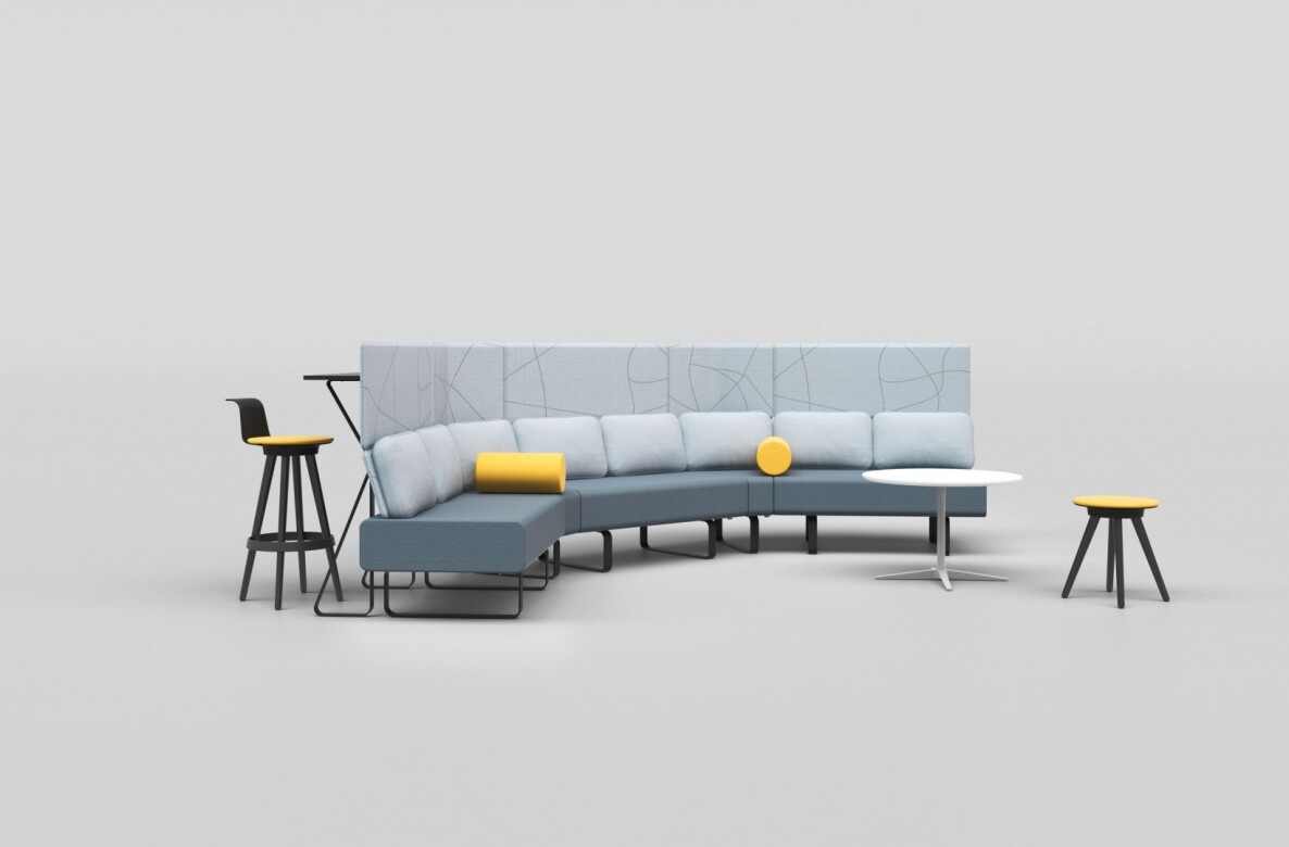 Collaborative space Settle by Bene