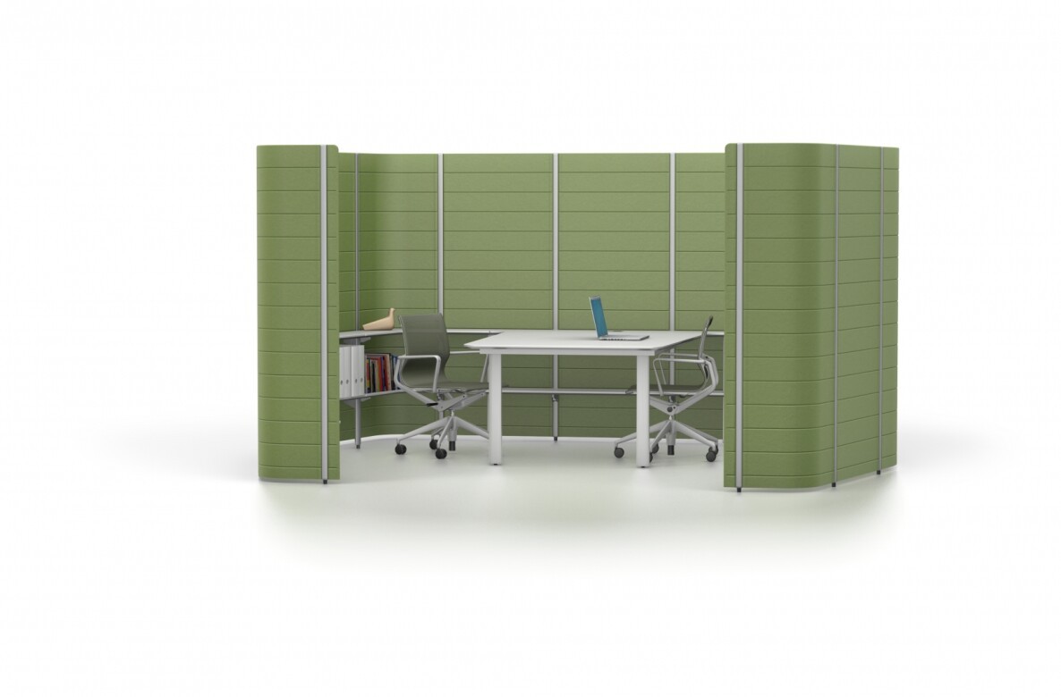 Collaborative space Workbays by Vitra