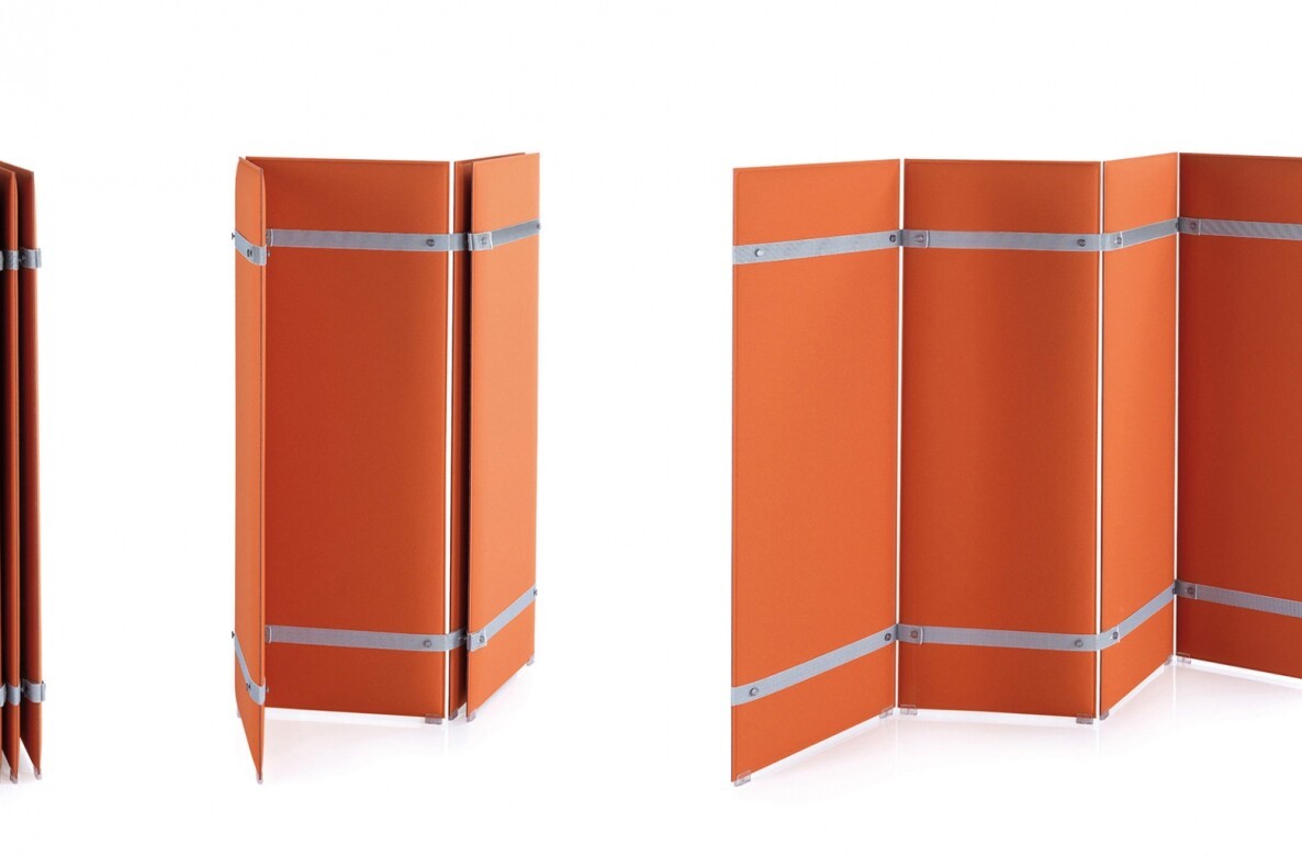 Mobilier acoustique Pli par Caimi
