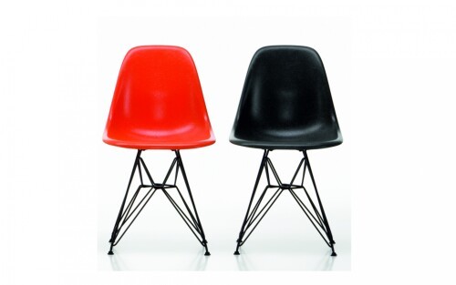 Eames Fiberglass Side Chair by Vitra