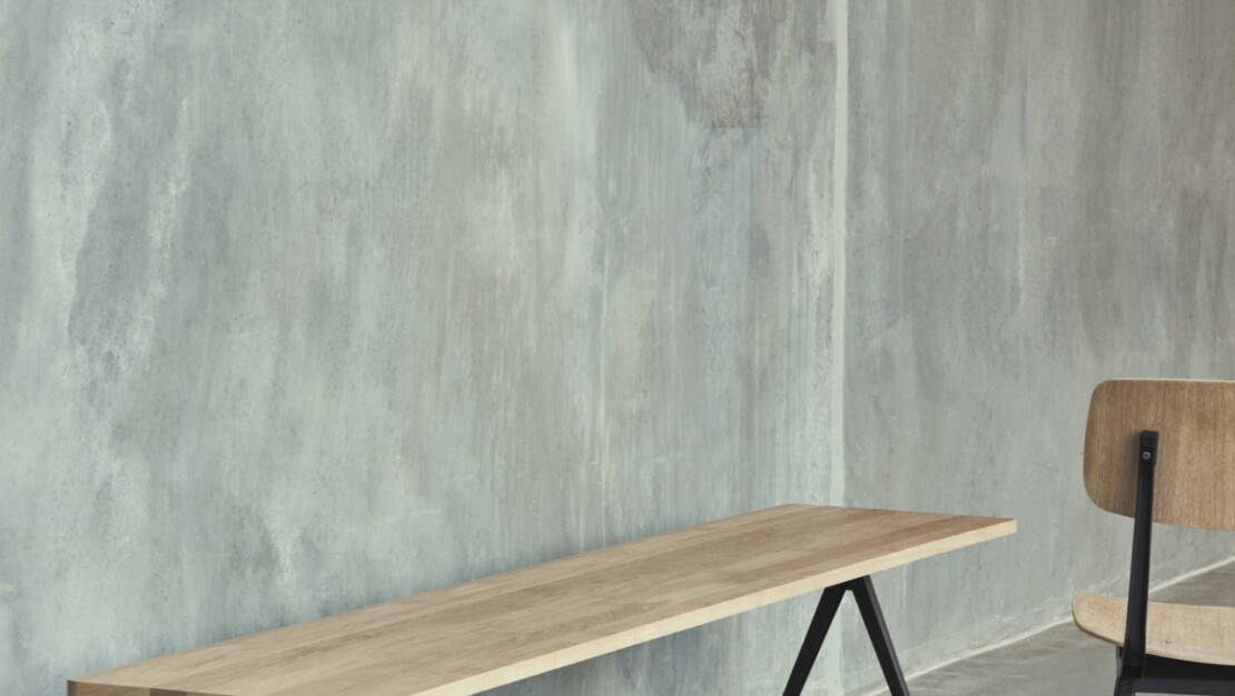 Pyramid bench by Hay