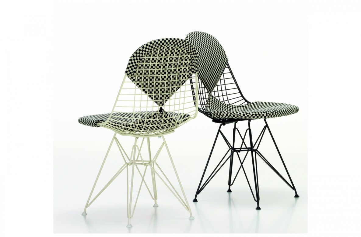 Dans la catégorie chaise & tabouret : Wire chair DKR par Vitra