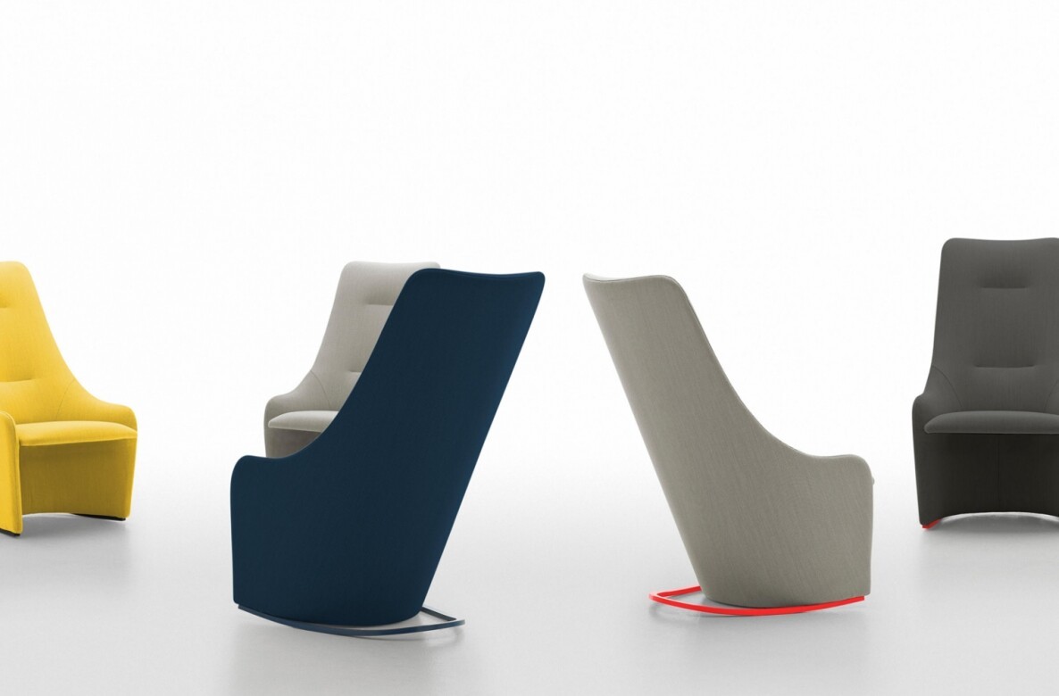 Mobilier pour les zones d'attente Nagi par Viccarbe