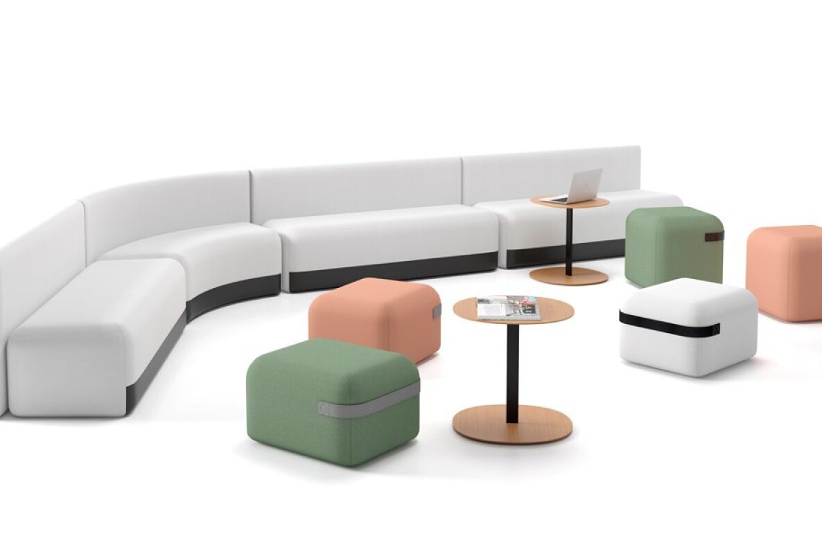 Mobilier pour les zones d'attente Season sofa par Viccarbe