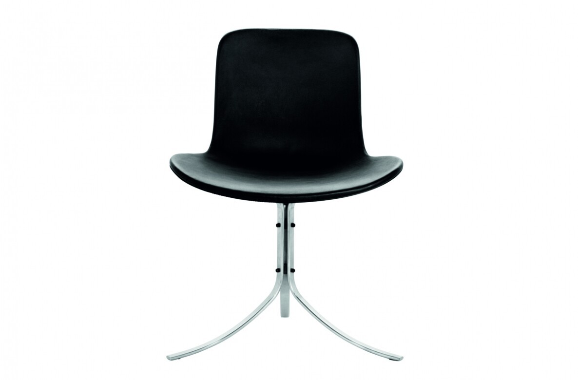 Dans la catégorie chaise & tabouret : PK9 par Fritz Hansen