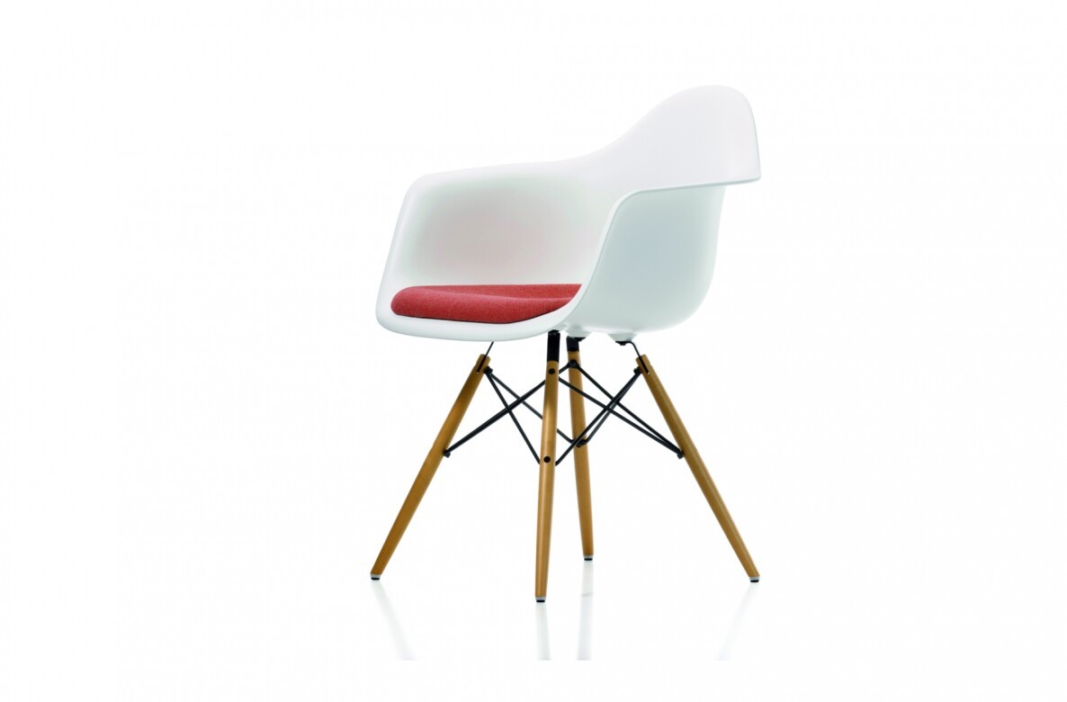 Mobilier pour les collectivités Eames Plastic Armchair DAW par Vitra