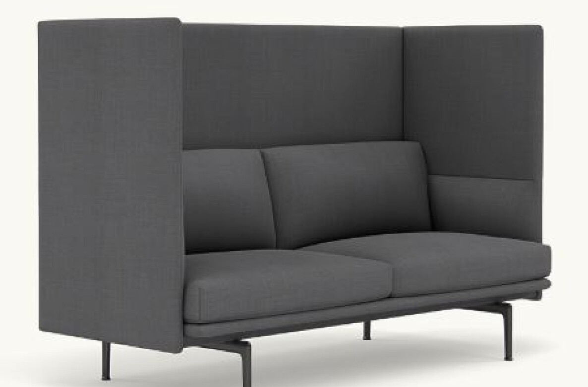 Mobilier pour les zones d'attente Outline par Muuto