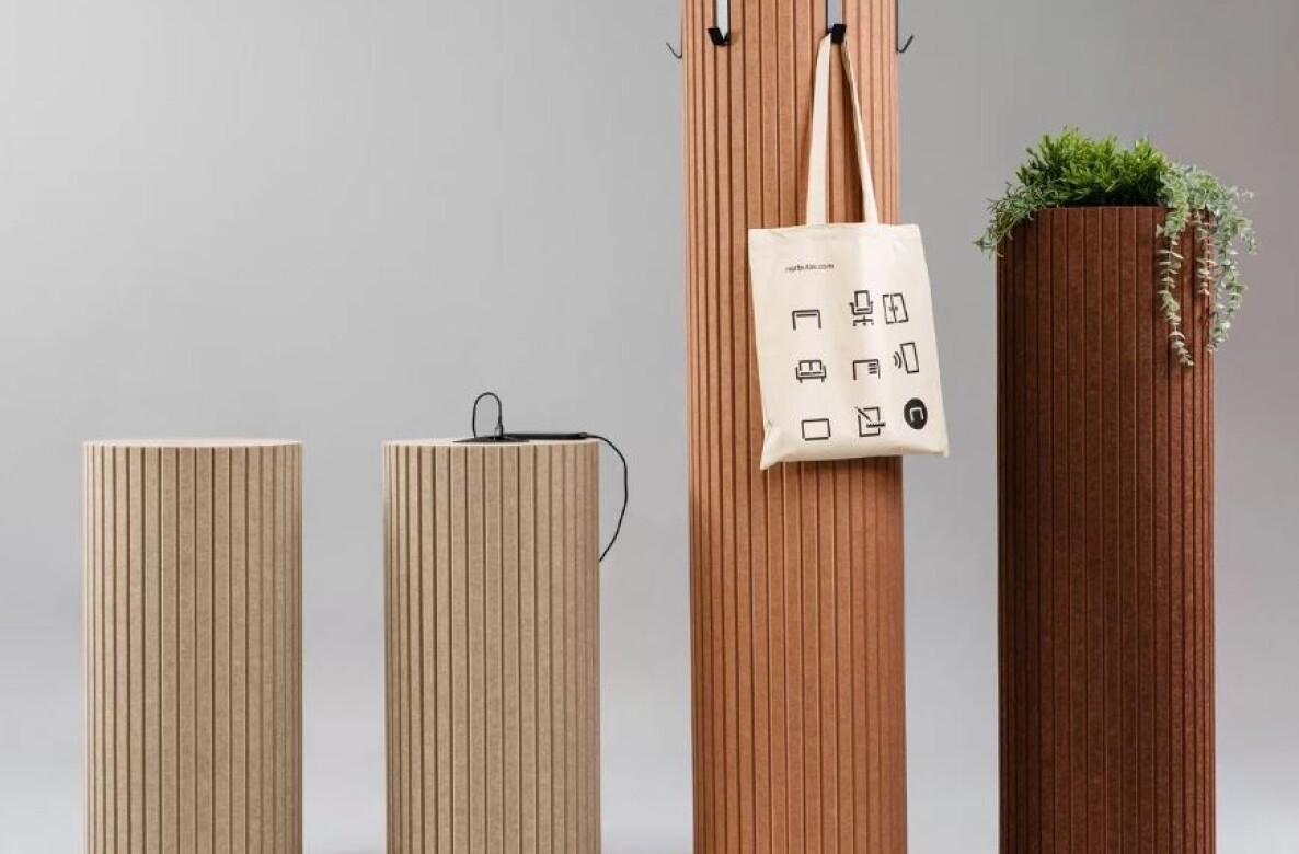 Mobilier acoustique Parthos par Narbutas