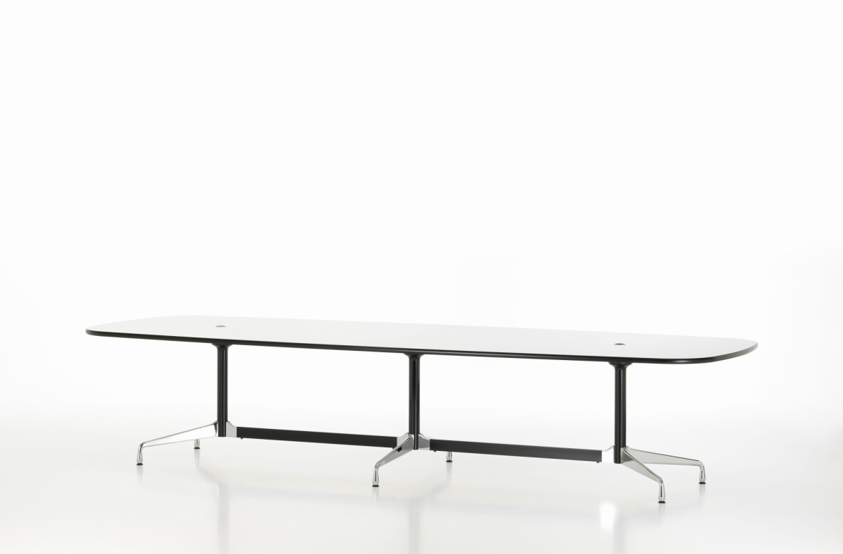 Mobilier de conférence Eames Segmented table par Vitra