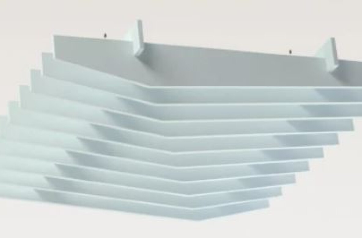 Mobilier acoustique Ceiling Baffle par Impact Acoustic