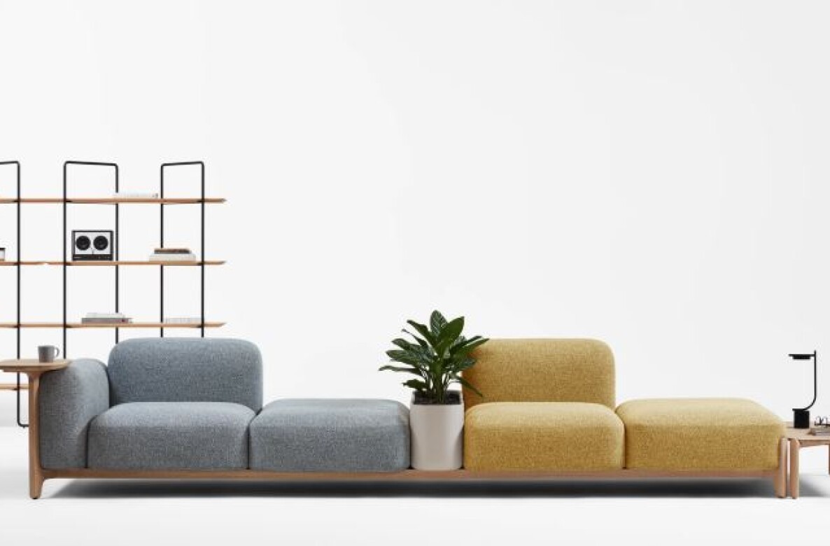 Mobilier pour les zones d'attente Sabot par Prostoria