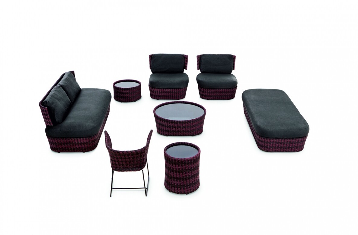 Outdoor furniture Kente by Varaschin