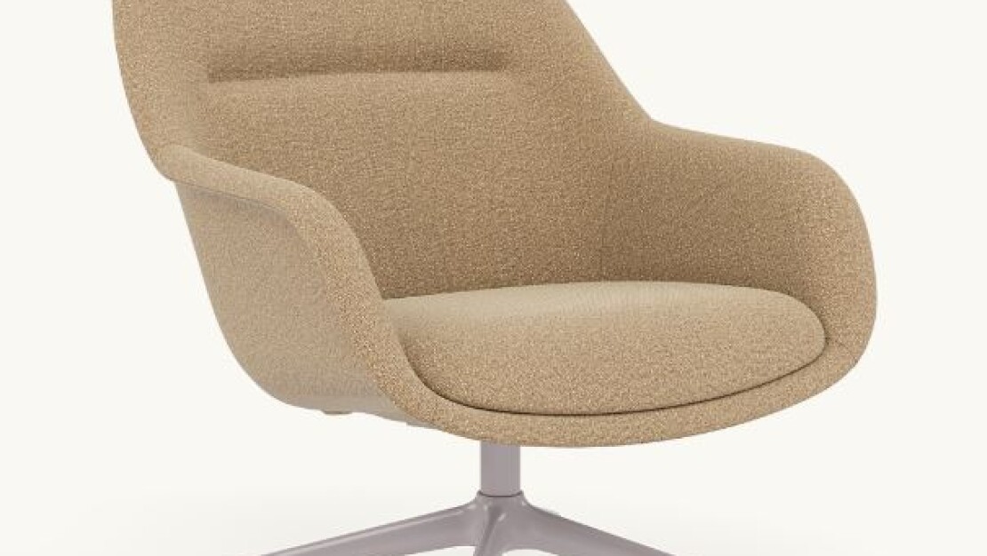 Fiber Lounge Armchair by Muuto