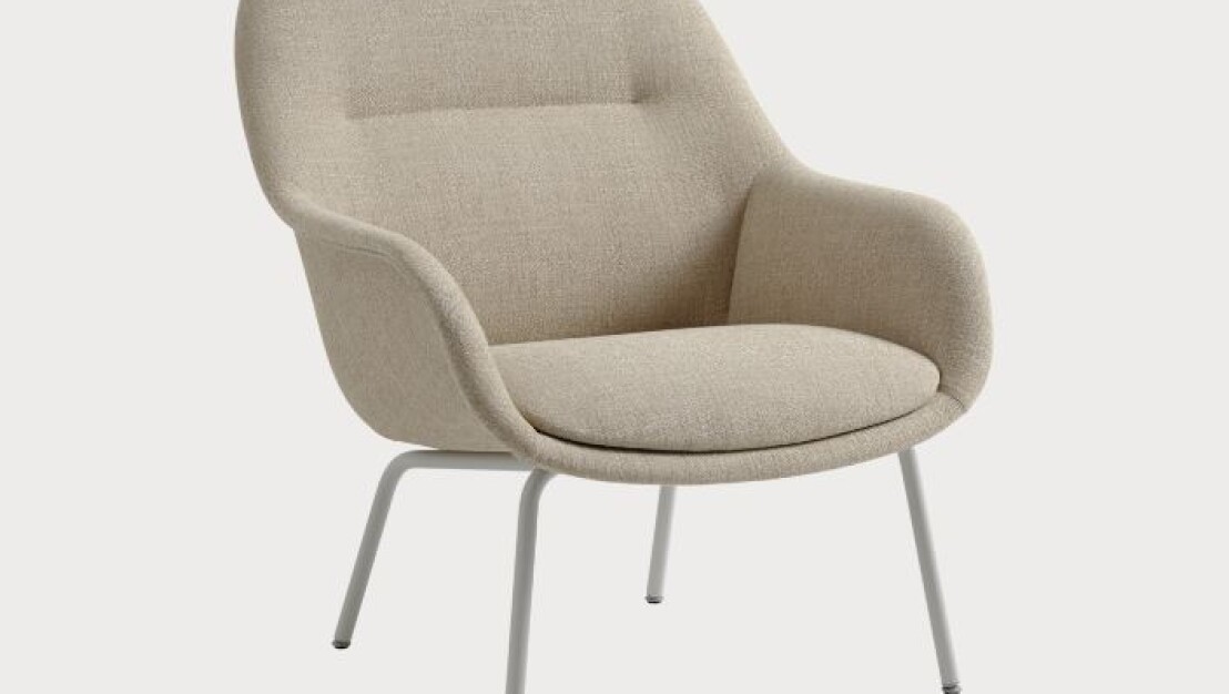 Fiber Lounge Armchair by Muuto
