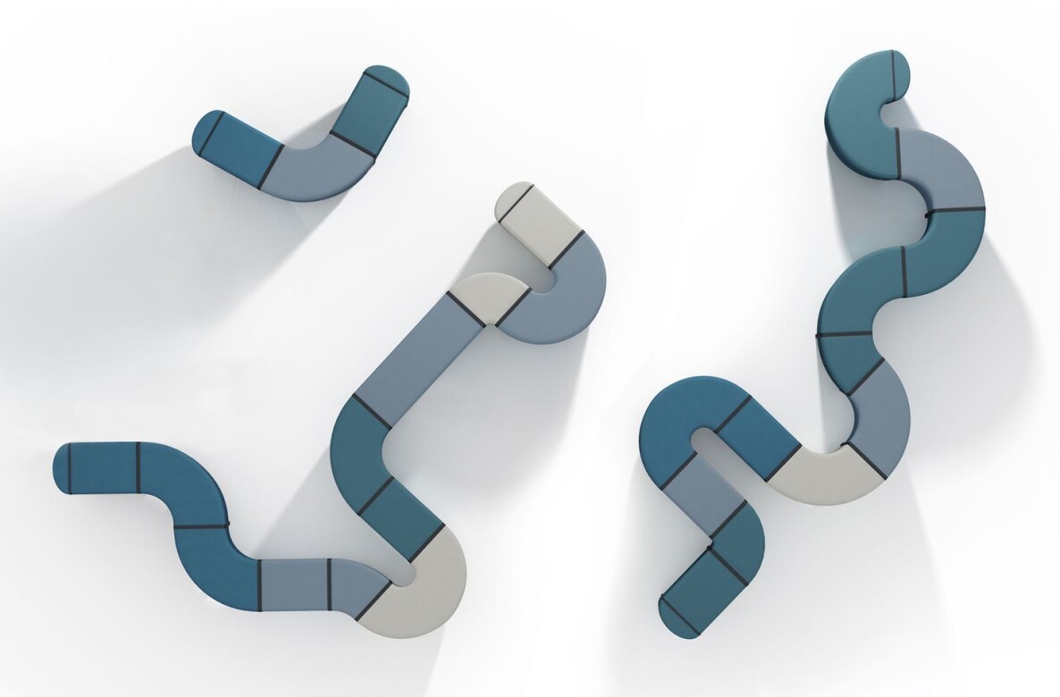 Mobilier pour les zones d'attente Magnes II par Nowystyl